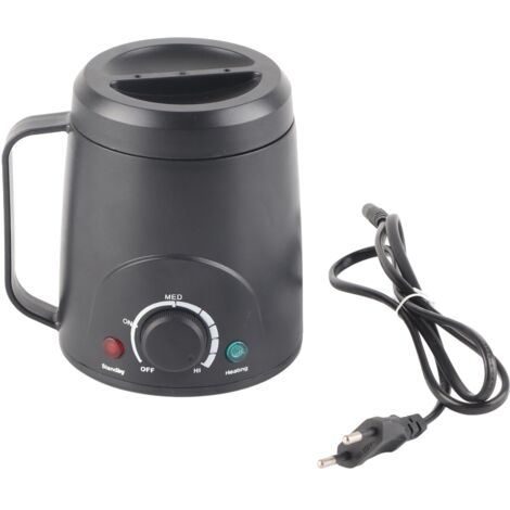 Chauffe-Cire Électrique Rapide, Thermostat Réglable pour Épilation - 110‑240V Prise EU (1/5)