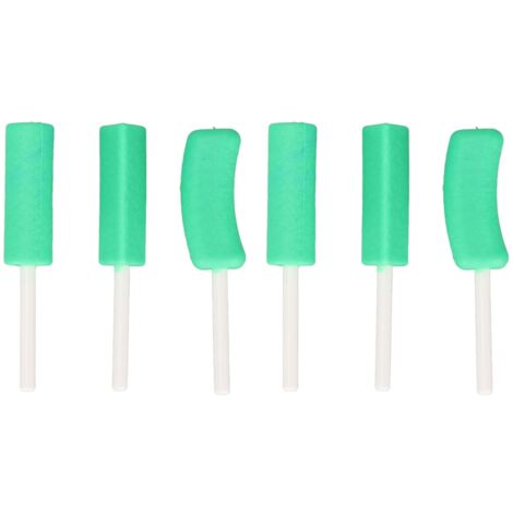 6 pièces Chewies Orthodontiques pour Aligneurs, Accessoire Portable Hygiénique pour Voyage, Goût Menthe Verte (1/5)