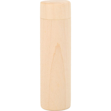 Diffuseur d'Huiles Essentielles en Bois Portable, Forme Cylindrique pour Relaxation et Sommeil (1/5)