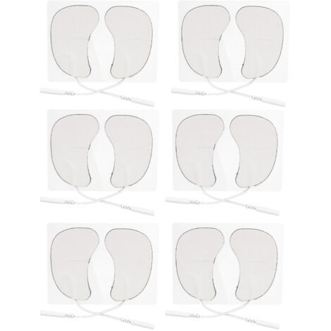 12 pièces Patchs Électrodes Oculaires Réutilisables Autocollants pour Stimulateur Musculaire 2mm (1/5)