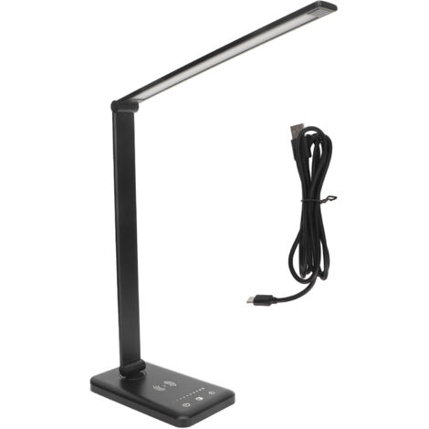 Lampe de Bureau LED Rechargeable sans Fil, Contrôle Tactile 5 Niveaux, 50 LEDs, Pliable et Minuterie Réglable (1/5)