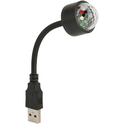 Projecteur USB Lumière Étoile pour Voiture Toit Alliage Aluminium Décor Chambre Fête Bar (1/5)