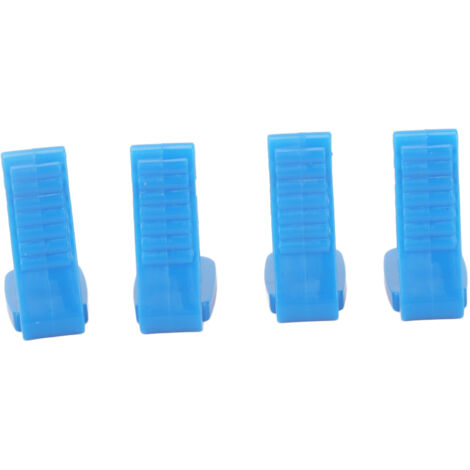 Système de positionnement de film radiographique intra-oral, 4 pièces résistantes à la chaleur pour dents antérieures, couleur bleu (1/5)
