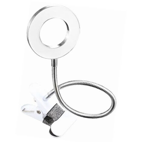 Lampe LED Tatouage USB Flexible, Lumière Chaude et Froide, Clip Portable pour Salon, Protection des Yeux