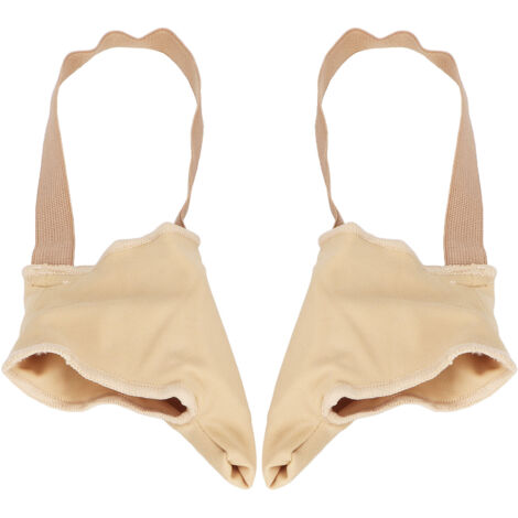 1 Paire de Protège-Petit Orteil Coussinets Correcteurs Anti-Douleur Couleur Chair Taille L (40-45) (1/5)