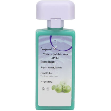 Cartouche de cire épilatoire 5.3oz douce pour jambes, bras et corps - recharge pour rouleau parfum pomme verte salon (1/5)
