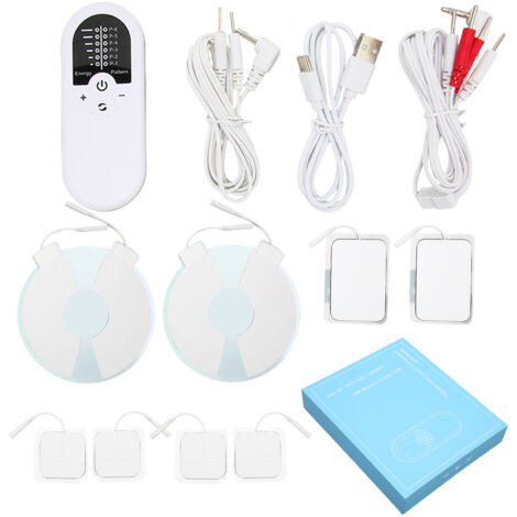 Stimulateur Musculaire TENS Rechargeable USB pour Soulager Douleurs Dos et Épaules