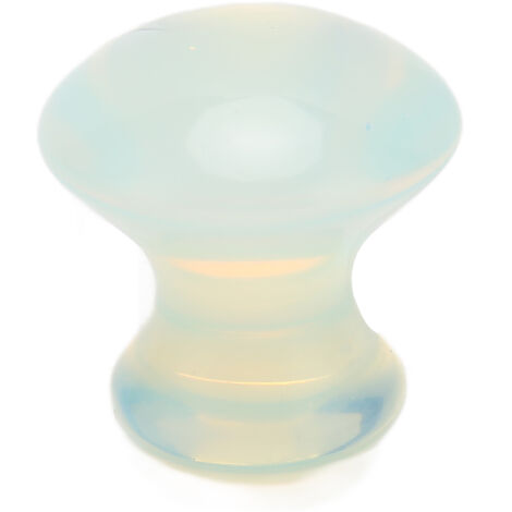 Pierre de Gua Sha Champignon en Pierre d'Opale pour Massage du Visage, Dos, Mains et Pieds (1/5)