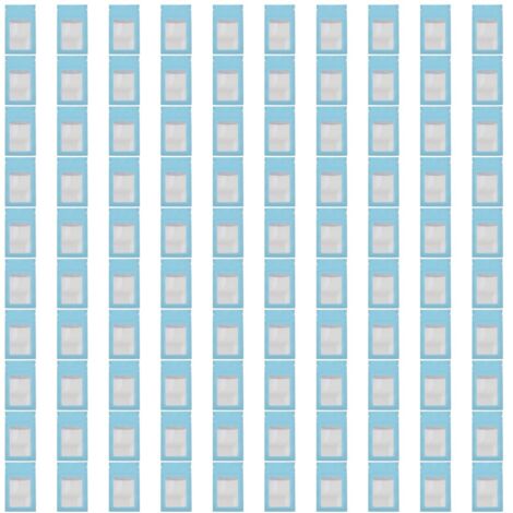 100 Sacs Ziploc Réutilisables Holographiques pour Conservation Alimentaire avec Trou d'Accrochage Bleu (1/5)
