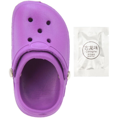 Diffuseur de Voiture en Forme de Chaussure Mignonne - Miniature Parfumée Décorative Violette pour Habitacle (1/5)