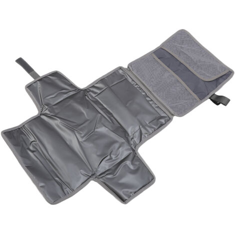 Housse à langer imperméable détachable, multifonction avec bretelle et fermeture éclair, pratique pour les voyages avec bébé (1/5)