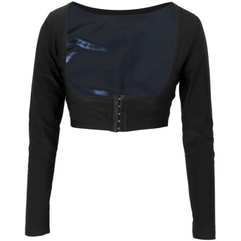 Chemise de Sauna Femme Veste Transpirante Manches Longues Top Sport (1/5)