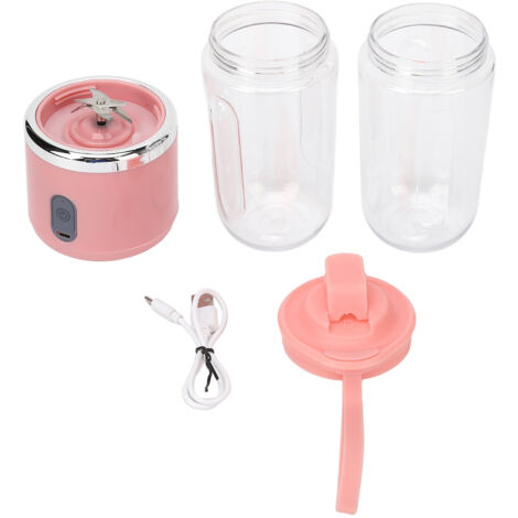 Mixeur Portable 6 Lames Détachable Facile à Nettoyer Sans Fil Tasse à Jus Mini (1/5)