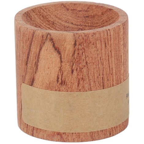 Diffuseur d'huiles essentielles en bois cylindrique pour aromathérapie, yoga et méditation - 4 cm (1/5)