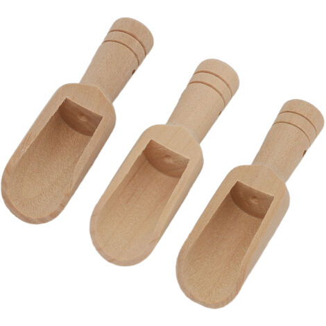 3 cuillères à sel de bain rondes, petites et portables pour épices, sucre ou sels aromatiques (1/5)
