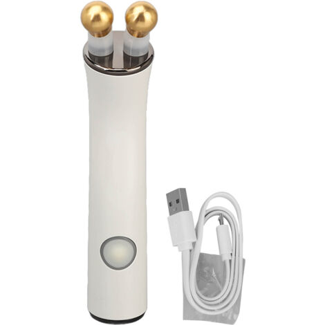 Masque de Massage Oculaire Électrique à Double Bille avec Chauffage et Recharge USB pour Cernes et Poches sous les Yeux (1/5)