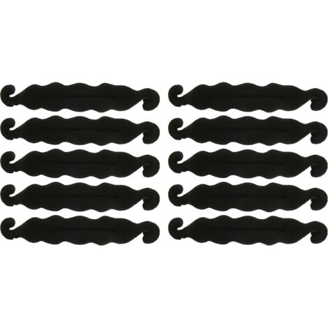 10 pièces éponges à chignon légères et confortables pour coiffures, accessoires de coiffage (1/5)