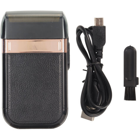 Tondeuse à Barbe Portable Mini Rétro Puissante et Efficace pour Voyage et Maison