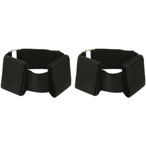 2 pièces Sangle de Cheville Ajustable pour Musculation, Entraîneur Tibial pour Soulager les Douleurs de Tibia, Strap de Pied avec Poids (1/5)