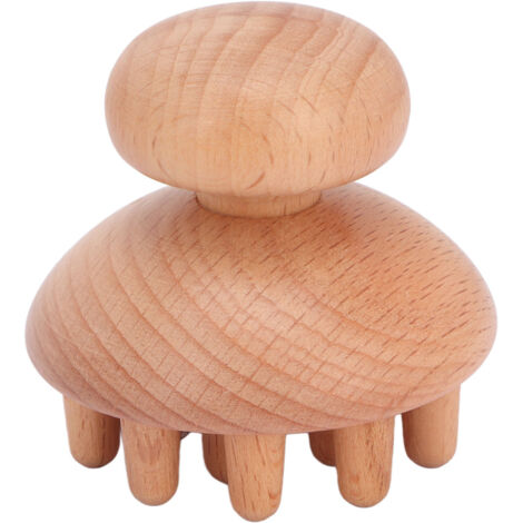 Massageur Manuel en Bois pour Tête, Dos, Ventre et Cuisses - Améliore la Circulation et Détend les Muscles (1/5)