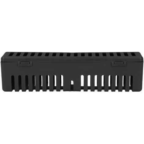Boîte Stérilisateur Dentaire en Plastique pour Instruments Médicaux, Conteneur de Nettoyage Noir (1/5)