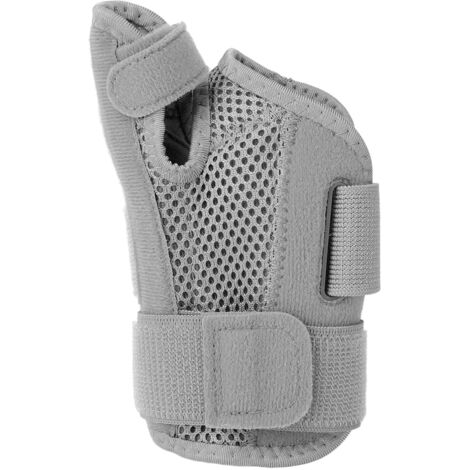 Attelle de stabilisation du pouce, main gauche et droite, support double ajustable pour fitness et exercice (1/5)
