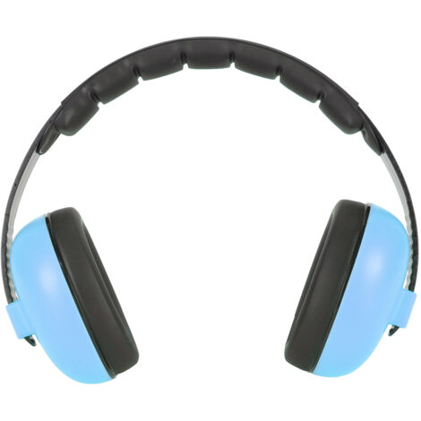 Protection Auditive pour Enfants - Casque Anti-Bruit Bébé, Idéal pour Matchs de Football et Concerts - Bleu (1/5)