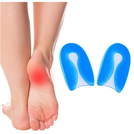 Coussinet en Gel pour Talon U, Protection Anti-Fascite Plantaire et Épine Calcanéenne (1/5)