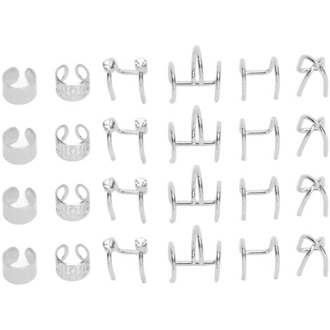 24 Perles Viking pour Barbe avec Runes Antiques - Kit de Serre-Tube DIY pour Hommes, Décoration Style Nordique en Argent (1/5)