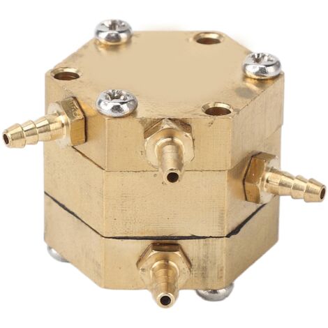 Régulateur de Pression d'Eau Dentaire 3mm Hexagonal en Cuivre, Valve Haute Perméabilité pour Unités Dentaires (1/5)