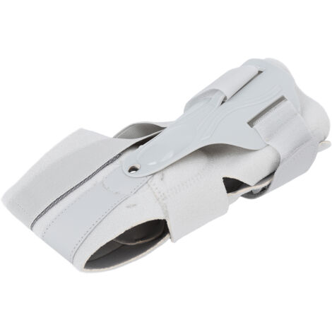 Attelle de cheville grise antidouleur, stabilité élevée et confortable, idéale pour entorses et tendinites, taille M (35-39 UE). (1/5)