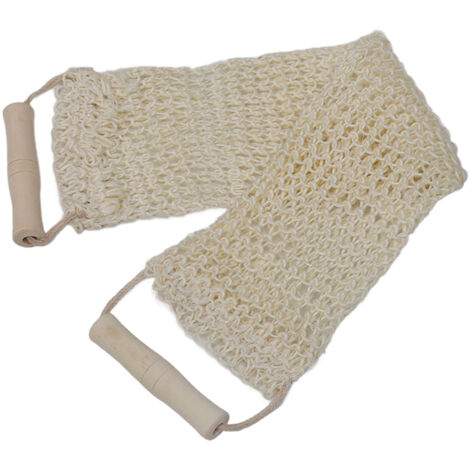 Gant de Douche Exfoliant Long pour le Dos - Grande Taille Portable et Nettoyant