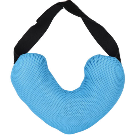 Oreiller pour aisselle en coton respirant, sangle ajustable pour soulager la pression et prévenir l'inflammation, oreiller de soutien post-opératoire bleu (1/5)
