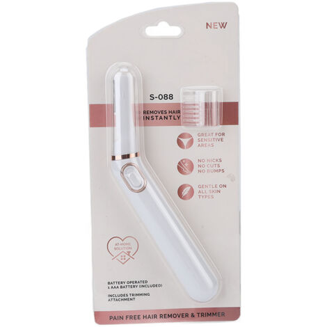 Rasoir Électrique Portable pour Maillot de Bain - Sécurité d'Utilisation à Sec, Lame Anglé et Éclairage LED - Épilateur Femme (1/5)
