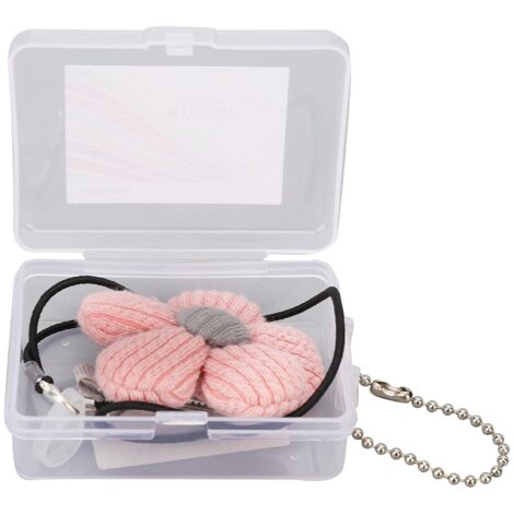 Attache anti-perte pour appareil auditif avec design floral, pour seniors et enfants. (1/5)