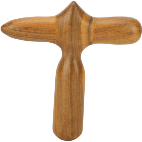 Bâton de Massage Pied en Bois Ergonomique pour Réflexologie et Acupression - Outil Portable Homme Femme (1/5)