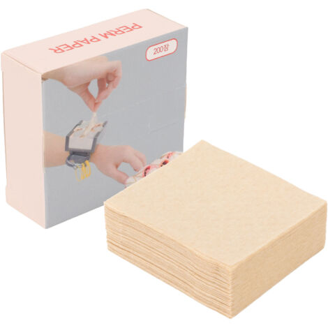 Papier à friser jetable ultra-fin - 200 feuilles pour enveloppes de boucles respirantes et coiffure (1/5)