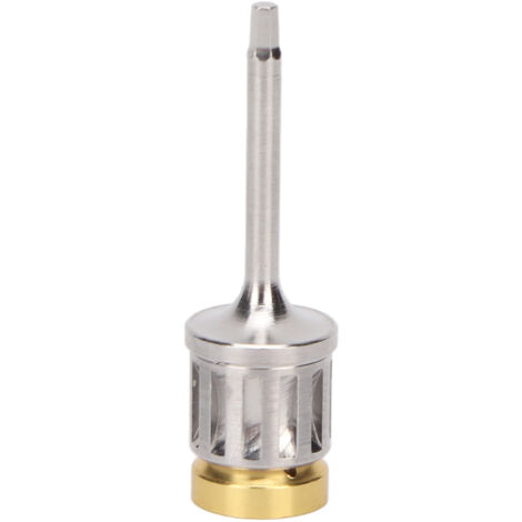 Tournevis HEX1.0 en Acier Inoxydable pour Implants Dentaires Micro - Outil Compatible Système Ankylos, Jaune, 1 Pouce (1/5)