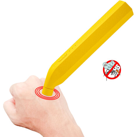 Stylo Anti-Démangeaisons Électronique - Soulagement Piqûres Moustiques, Insectes - Idéal Randonnée, Voyage, Sport Extérieur (1/5)