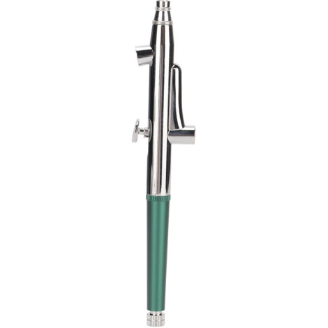 Stylo aérographe à filetage interne pour maquillage temporaire, tatouage et travaux ménagers, couleur verte. (1/5)