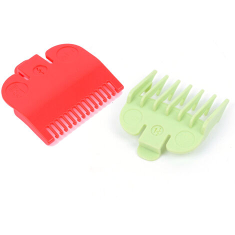 2 pièces guides de coupe pour tondeuse cheveux, attaches compatibles peignes de précision professionnels (1/5)