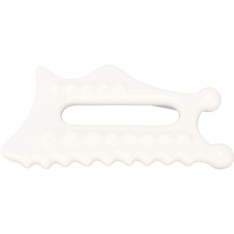 Gua Sha en Céramique pour Drainage Lymphatique - Outil de Massage Visage et Corps Hommes Femmes (1/5)