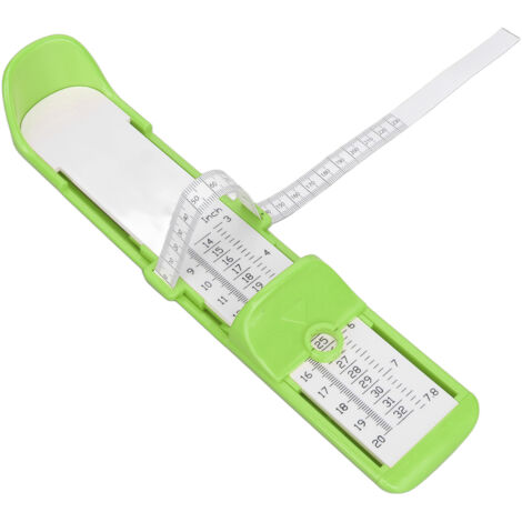 Mesureur de Pied Enfant 20cm Précision Haute Sécurisé Portable Vert Appareil Mesure Chaussures (1/5)