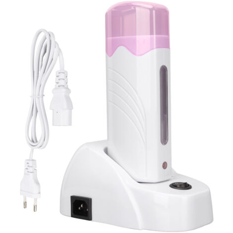 Chauffe-Cire Portable pour Épilation Professionnel, Appareil à Cire avec Base Chauffe et Prise EU 220V (1/5)