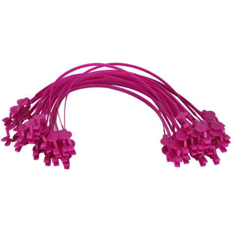 Pince pour serviette dentaire en plastique flexible, anti-stress, sûre et élégante - Violet (1/5)