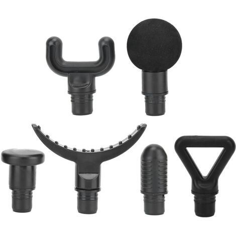Lot de 6 têtes de massage musculaire en EVA pour masseur de tissus profonds, diamètre 0,7 pouce (1/5)