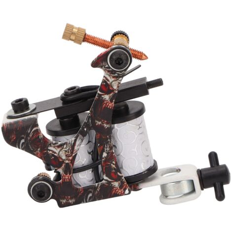 Machine à Tatouage Bobine 10 Tours Léger Précise Ligne Ombre Stable Vitesse Fourniture Tatouage (1/5)