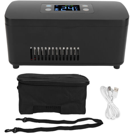 Boîte réfrigérée portable pour insuline - Mini frigo électrique pharmacie