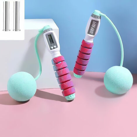 Corde à Sauter Intelligente Sans Fil - Entraînement Professionnel et Fitness - Modèle Bleu (1/5)