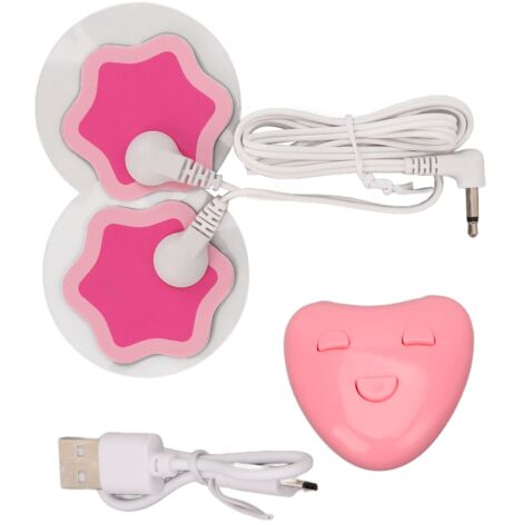 Dispositif Anti-Douleurs Menstruelles Rechargeable USB, Patch Électrode pour Soulager les Règles Douloureuses, Masseur Portable Rose pour Femmes (1/5)